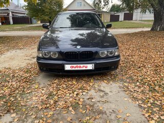 1999 BMW 5 серии 520i IV (E39), синий, 615000 рублей, вид 2