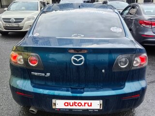 2007 Mazda 3 I (BK) Рестайлинг, синий, 360000 рублей, вид 5