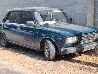 2005 Lada (ВАЗ) 2107, синий, 90102 рублей, вид 2