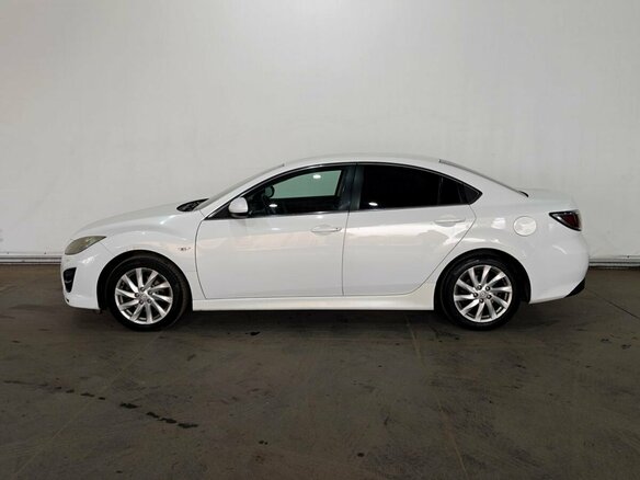 2010 Mazda 6 II (GH) Рестайлинг, белый, 899000 рублей - вид 6