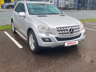 2008 Mercedes-Benz M-Класс 350 II (W164) Рестайлинг, серебристый, 1850000 рублей, вид 2