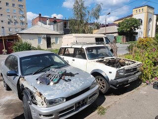1996 Lada (ВАЗ) 2104 5-speed, белый, 70000 рублей, вид 2