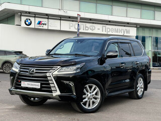 2017 Lexus LX 570 III Рестайлинг 2, чёрный, 8199000 рублей, вид 1