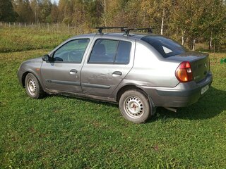 2003 Renault Symbol I Рестайлинг, серый, 140000 рублей, вид 3