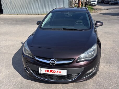 2013 Opel Astra J Рестайлинг, коричневый, 625000 рублей, вид 5