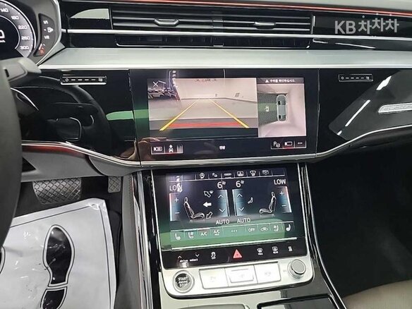 2023 Audi A8 50 TDI IV (D5) Рестайлинг, чёрный - вид 13