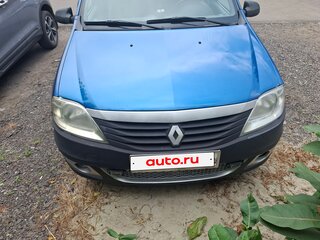 2008 Renault Logan I, синий, 400000 рублей, вид 2
