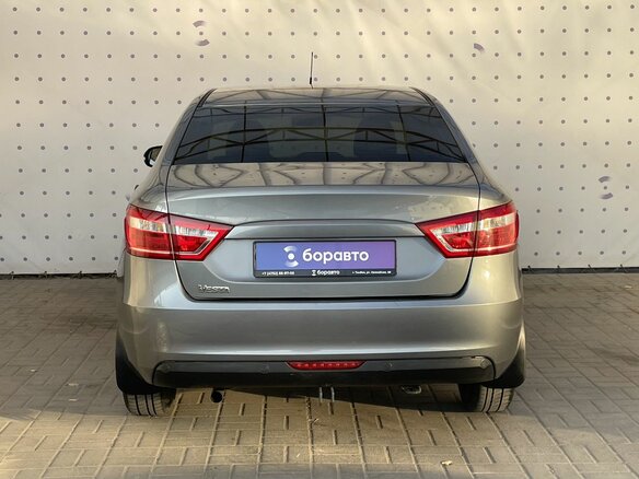 2018 Lada (ВАЗ) Vesta I, серый, 870000 рублей - вид 6