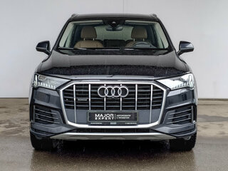 2021 Audi Q7 45 TDI II (4M) Рестайлинг, чёрный, 6110000 рублей, вид 2