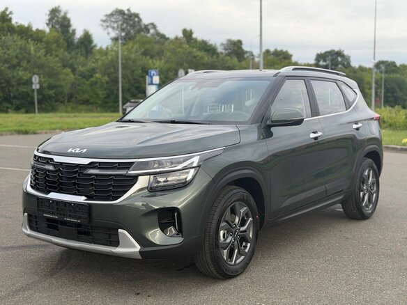 2026 Kia Seltos I Рестайлинг, зелёный, 2750000 рублей - вид 2