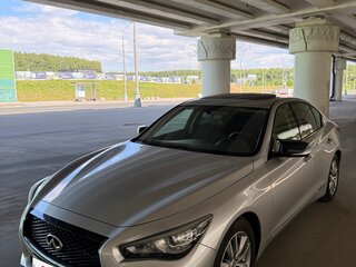2016 Infiniti Q50 I, серебристый, 2200000 рублей, вид 1