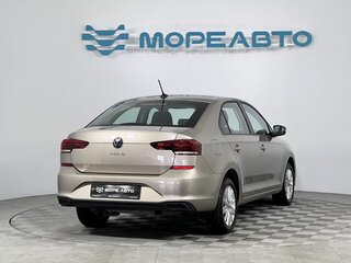 2021 Volkswagen Polo VI, бежевый, 1835000 рублей, вид 5