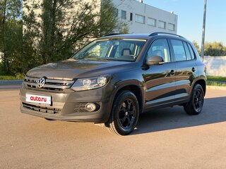 2014 Volkswagen Tiguan I Рестайлинг, серый, 1380000 рублей, вид 3