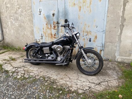 1997 Harley-Davidson Dyna Super Glide, чёрный, 600000 рублей, вид 5