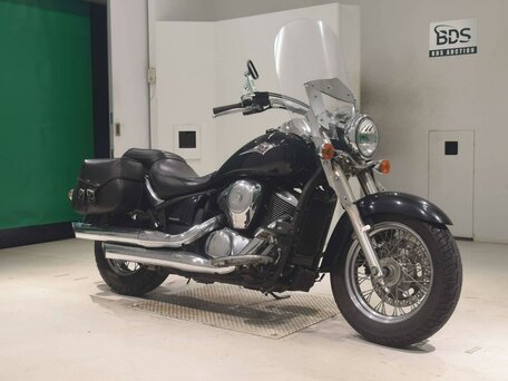 2012 Kawasaki VN900 Vulcan, чёрный, 597000 рублей, вид 3