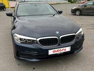 2018 BMW 5 серии 530i VII (G30/G31/G38), синий, 2300000 рублей, вид 2