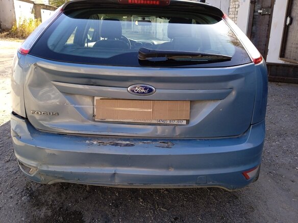 2010 Ford Focus II Рестайлинг, голубой, 950000 рублей - вид 3
