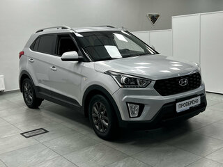 2021 Hyundai Creta I Рестайлинг, серый, 1840000 рублей, вид 2