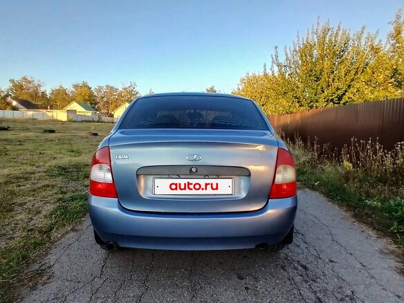 2007 Lada (ВАЗ) Kalina I, голубой, 165000 рублей - вид 1