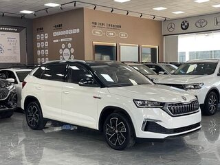 2022 Skoda Kamiq GT I (China Market), белый, 1762678 рублей, вид 4