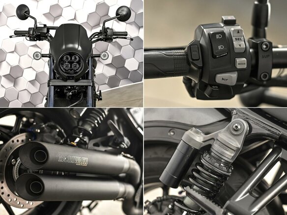 2023 Honda CMX 1100 Rebel, серый, 899000 рублей - вид 9