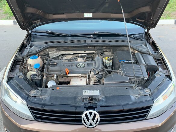 2012 Volkswagen Jetta VI, коричневый, 679000 рублей - вид 19