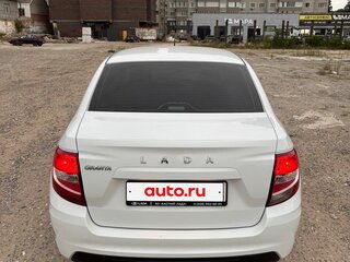 2022 Lada (ВАЗ) Granta I Рестайлинг, белый, 580000 рублей, вид 4