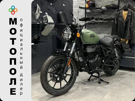 2026 Royal Enfield Meteor, зелёный, 509000 рублей, вид 1