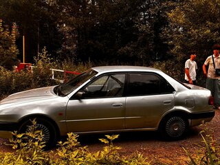 1998 Toyota Corolla VIII (E110), серебристый, 230000 рублей, вид 2