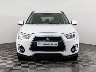 2014 Mitsubishi ASX I Рестайлинг, белый, 1099000 рублей, вид 2