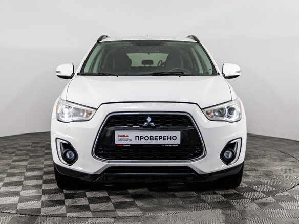 2014 Mitsubishi ASX I Рестайлинг, белый, 1099000 рублей - вид 1