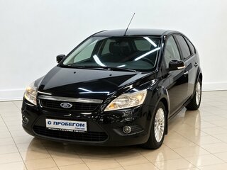 2010 Ford Focus II Рестайлинг, чёрный, 490000 рублей, вид 1
