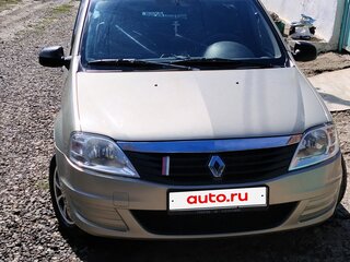 2011 Renault Logan I Рестайлинг, бежевый, 650000 рублей, вид 3