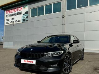 2019 BMW 3 серии 320d VII (G2x), чёрный, 3350000 рублей, вид 2