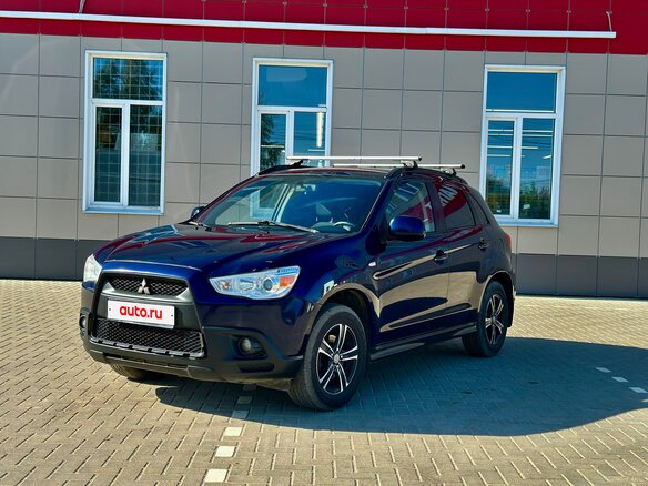 2012 Mitsubishi ASX I, синий, 610000 рублей