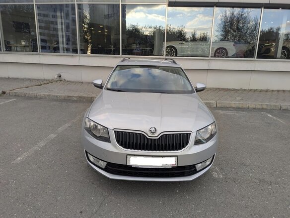 2014 Skoda Octavia III (A7), серебристый