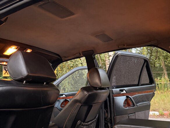 1994 Mercedes-Benz S-Класс 320 Long 5-speed III (W140), чёрный - вид 26