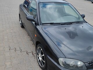 2008 Kia Spectra I Рестайлинг 2, чёрный, 285000 рублей, вид 1