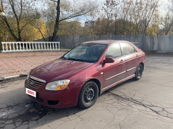 2007 Kia Cerato I Рестайлинг, пурпурный, 250000 рублей