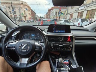 2019 Lexus RX 300 IV Рестайлинг, синий, 5050000 рублей, вид 2