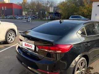 2017 Hyundai Elantra VI (AD), чёрный, 1450000 рублей, вид 4