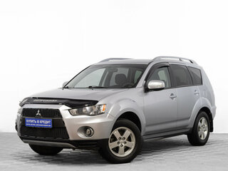 2010 Mitsubishi Outlander II Рестайлинг, серебристый, 1249000 рублей, вид 3