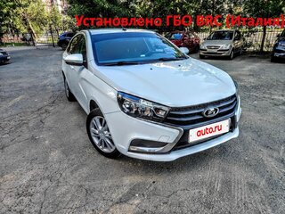 2017 Lada (ВАЗ) Vesta I, белый, 670000 рублей, вид 1