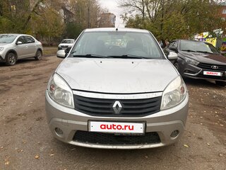 2012 Renault Sandero I, серебристый, 500000 рублей, вид 1