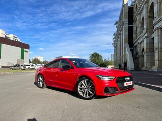 2019 Audi A7 55 TFSI II (4K), красный, 5100000 рублей, вид 5