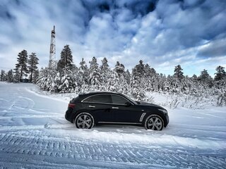 2014 Infiniti QX70, чёрный, 2200000 рублей, вид 1