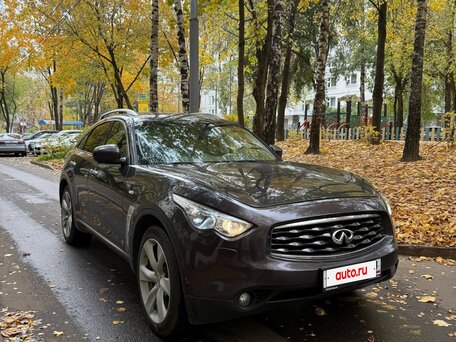2009 Infiniti FX35 II (S51), коричневый, 1450000 рублей, вид 2