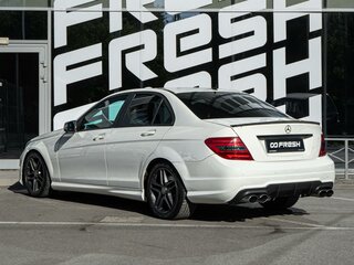 2012 Mercedes-Benz C-Класс 180 BlueEFFICIENCY III (W204) Рестайлинг, белый, 1530000 рублей, вид 2