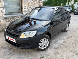2014 Lada (ВАЗ) Granta I, чёрный, 299999 рублей, вид 2