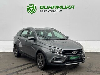 2018 Lada (ВАЗ) Vesta SW Cross I, серый, 760000 рублей, вид 3